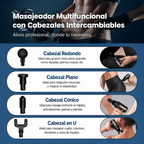 🔥 Pistola Masajeadora Muscular de Alta Potencia 🔥